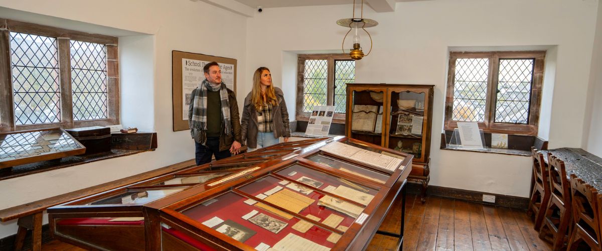 Exhibitions and displays at Hawkshead Grammar School Museum